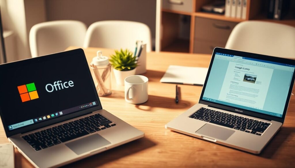 compare Microsoft office documents or Google documents more economical in 2025?