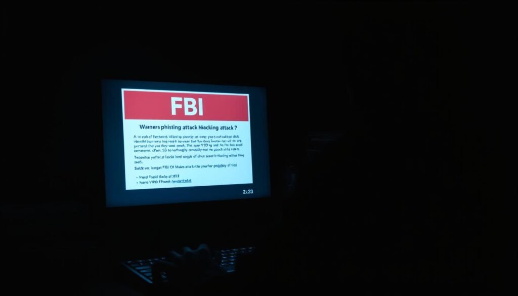 FBI phishing attack warning
