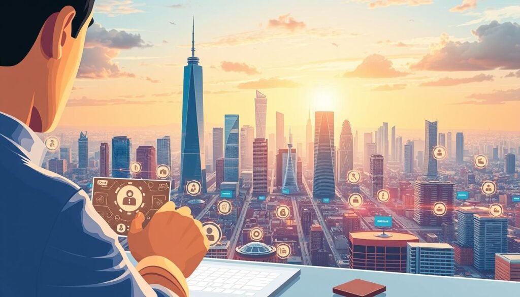 No-code development illustration